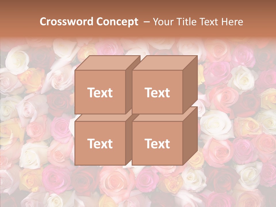 Spring Elegance Petals PowerPoint Template