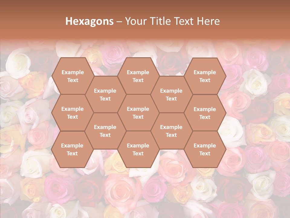 Spring Elegance Petals PowerPoint Template