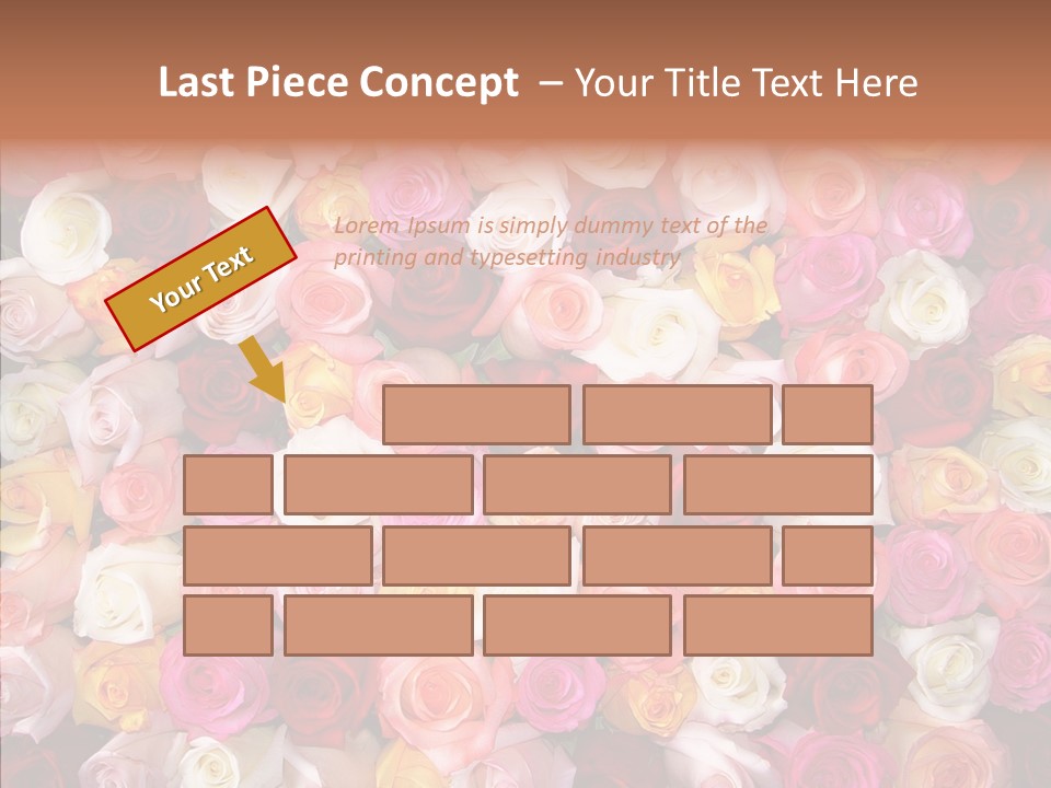 Spring Elegance Petals PowerPoint Template