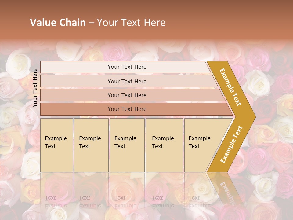 Spring Elegance Petals PowerPoint Template