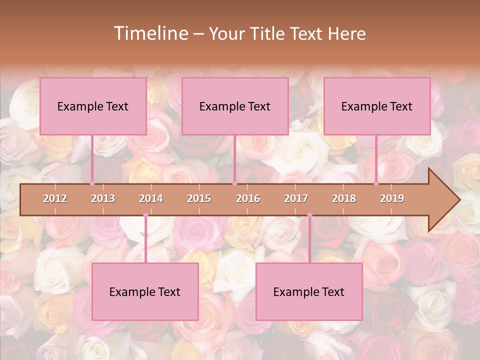 Spring Elegance Petals PowerPoint Template