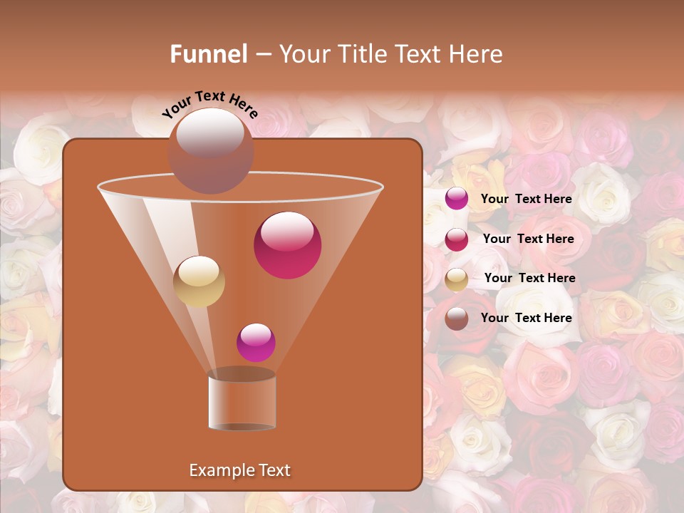 Spring Elegance Petals PowerPoint Template