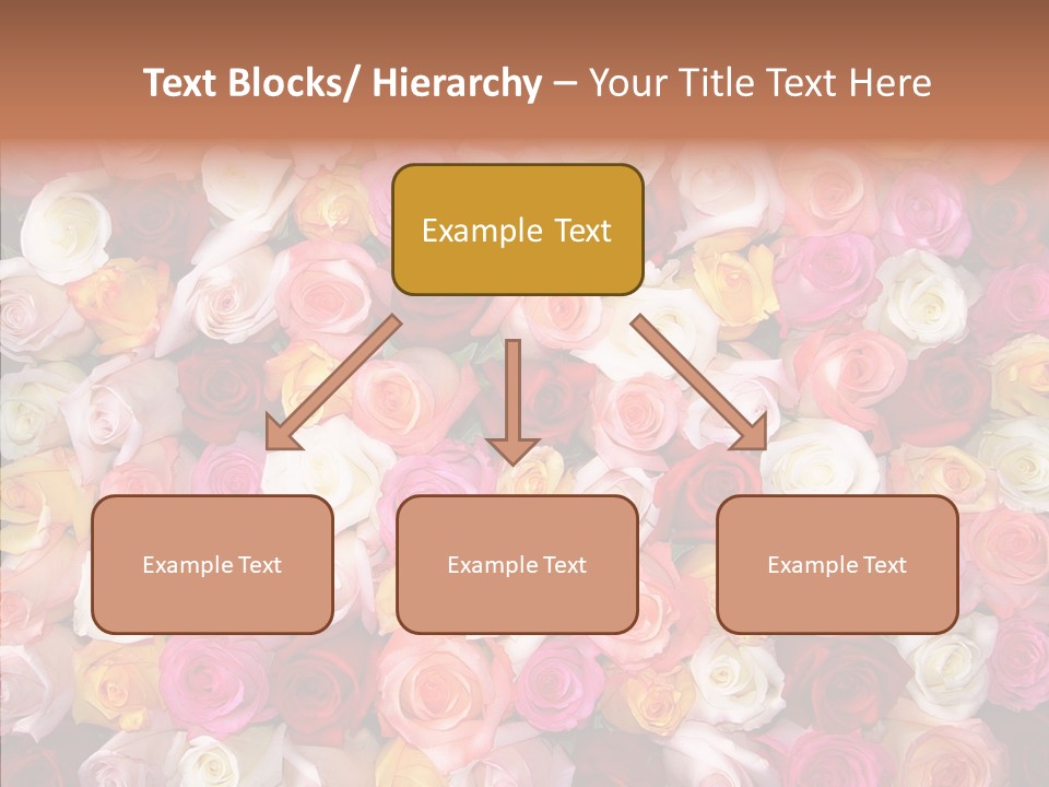 Spring Elegance Petals PowerPoint Template