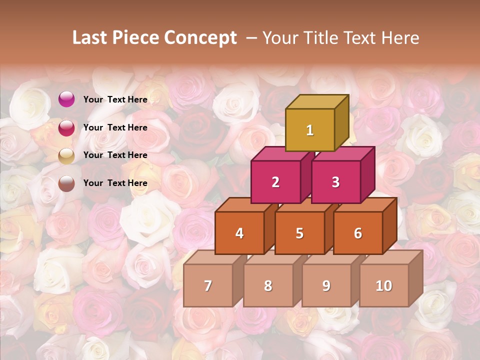 Spring Elegance Petals PowerPoint Template