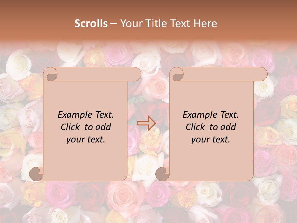 Spring Elegance Petals PowerPoint Template