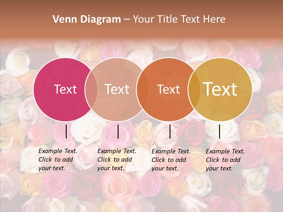 Spring Elegance Petals PowerPoint Template