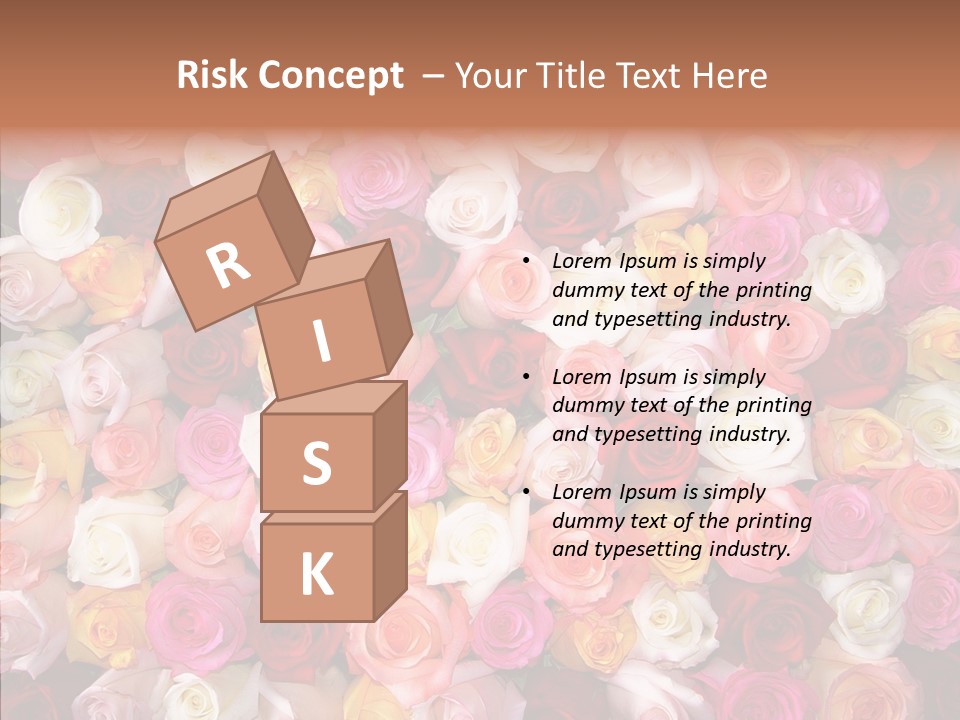 Spring Elegance Petals PowerPoint Template