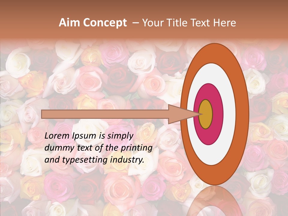 Spring Elegance Petals PowerPoint Template