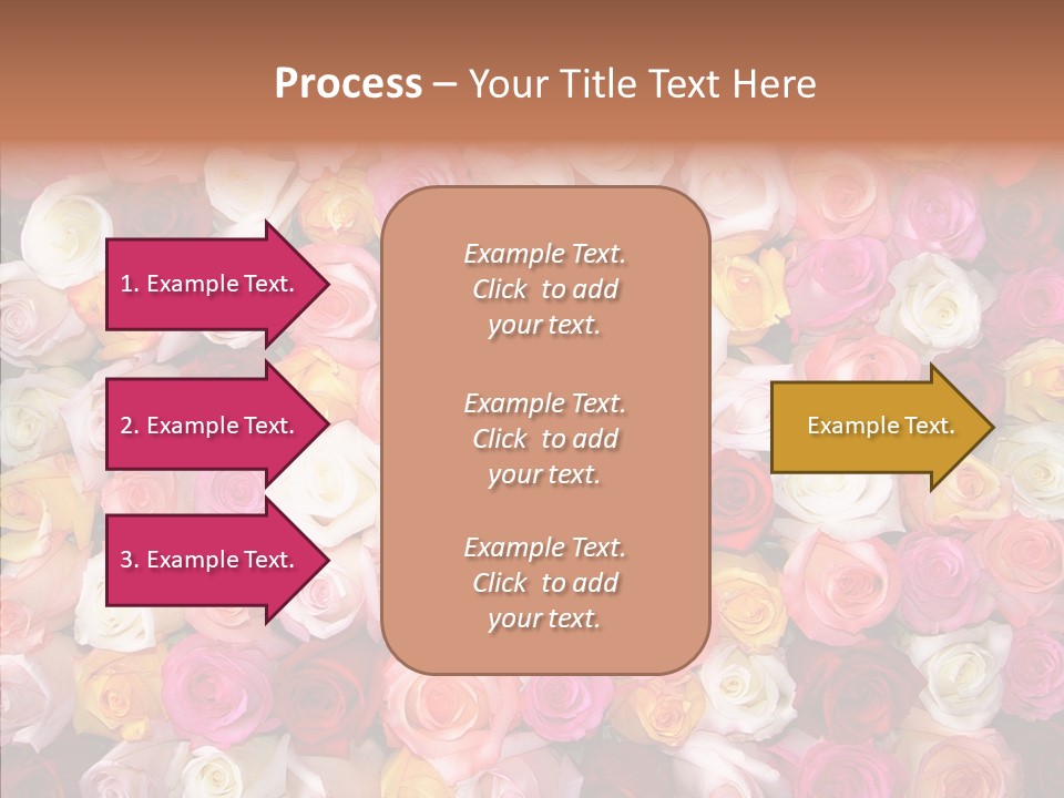 Spring Elegance Petals PowerPoint Template