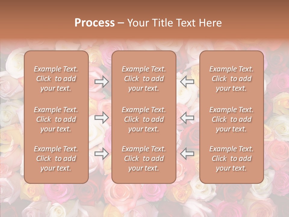 Spring Elegance Petals PowerPoint Template