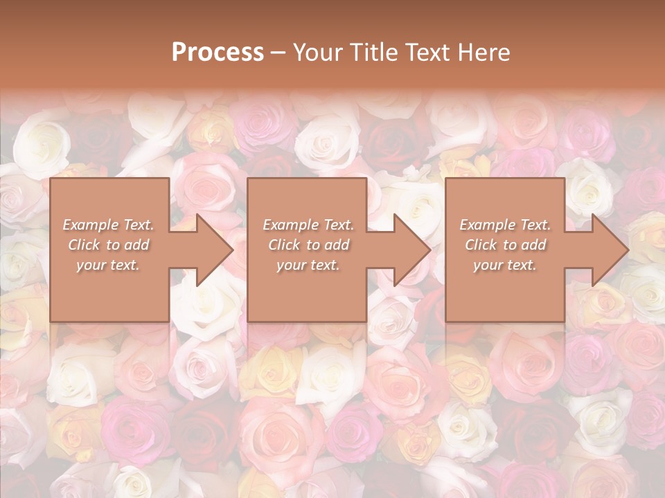Spring Elegance Petals PowerPoint Template