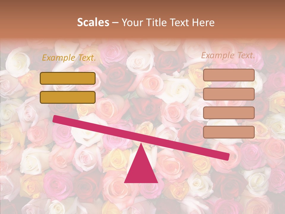 Spring Elegance Petals PowerPoint Template