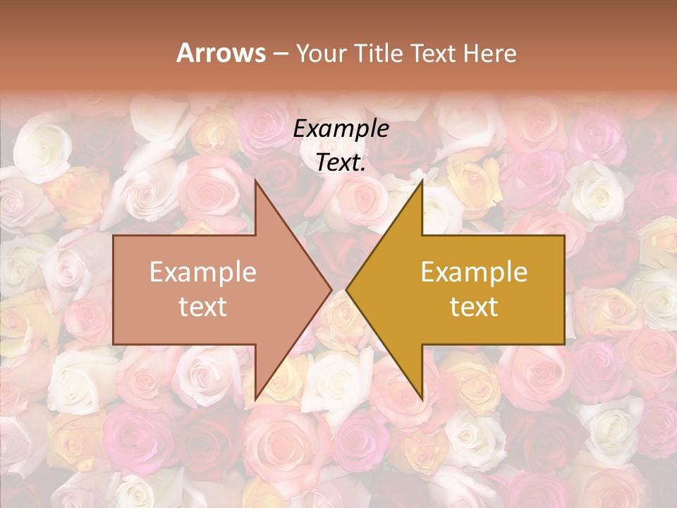 Spring Elegance Petals PowerPoint Template