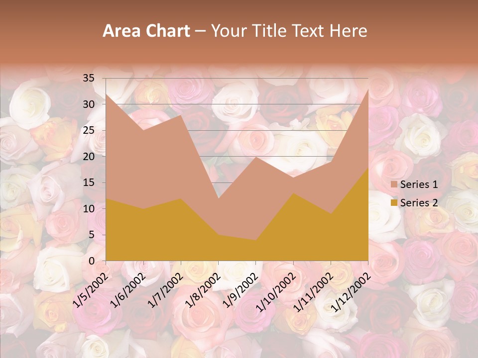 Spring Elegance Petals PowerPoint Template