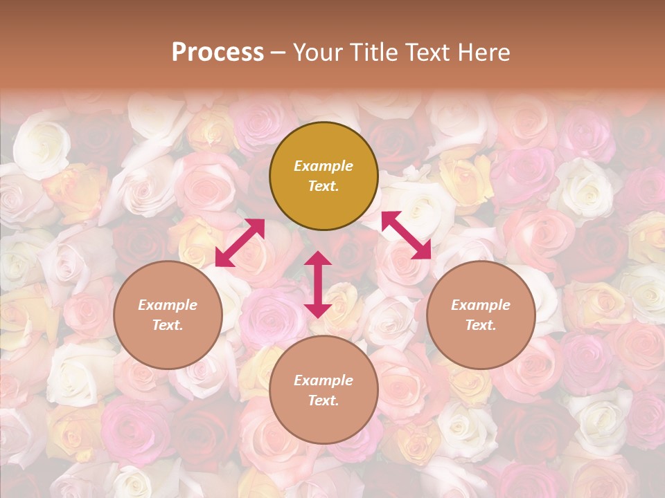 Spring Elegance Petals PowerPoint Template
