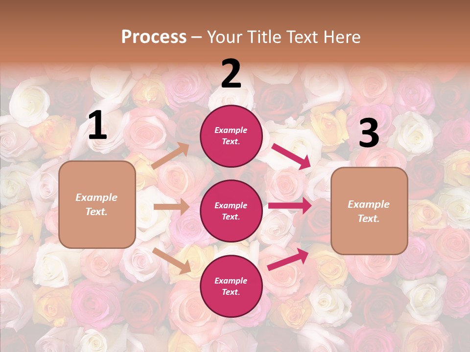 Spring Elegance Petals PowerPoint Template