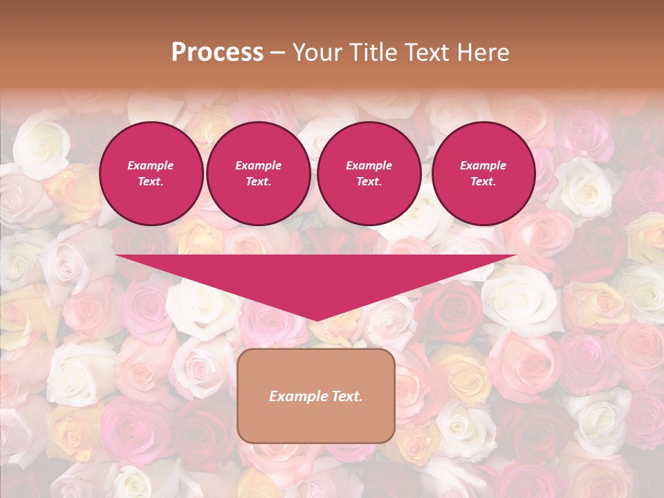 Spring Elegance Petals PowerPoint Template
