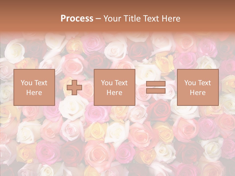 Spring Elegance Petals PowerPoint Template