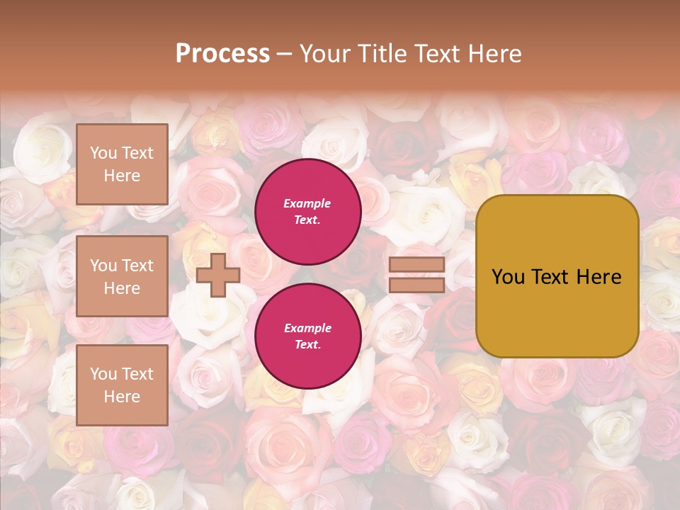 Spring Elegance Petals PowerPoint Template