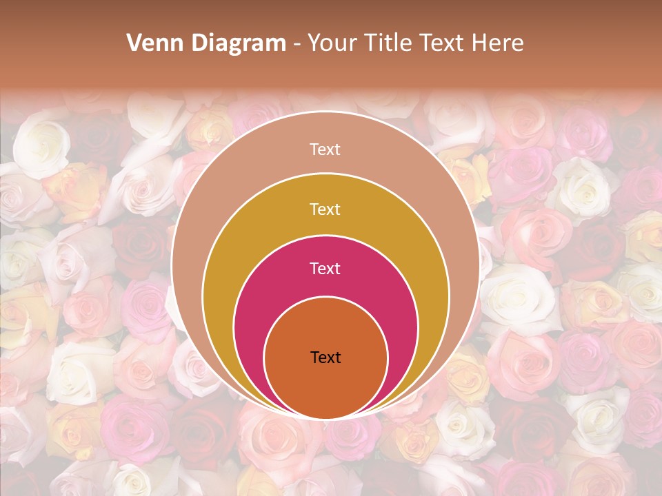 Spring Elegance Petals PowerPoint Template