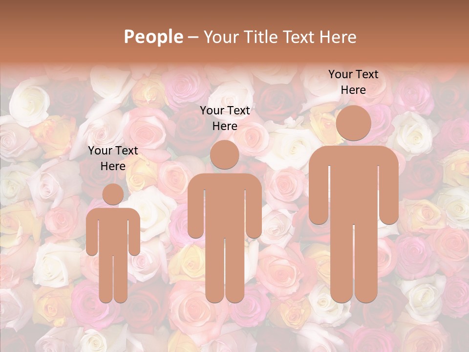 Spring Elegance Petals PowerPoint Template