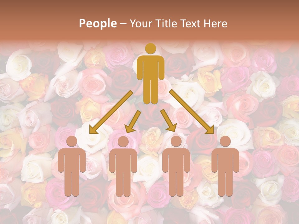 Spring Elegance Petals PowerPoint Template