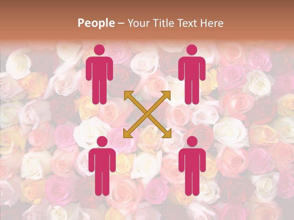 Spring Elegance Petals PowerPoint Template