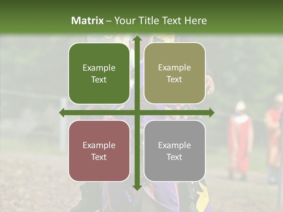 Horse Errant Chivalry PowerPoint Template