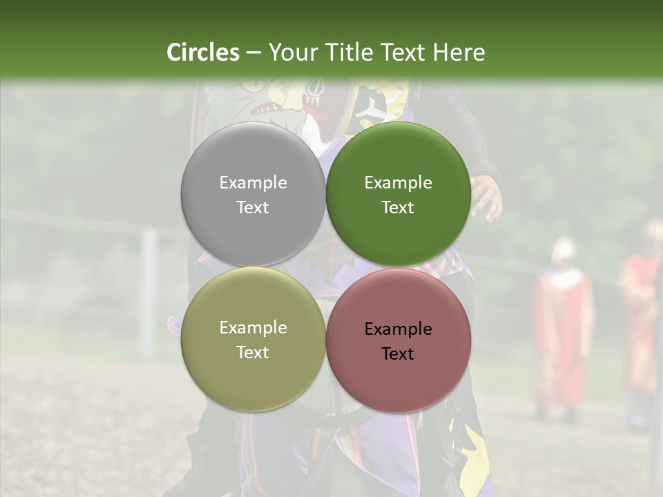 Horse Errant Chivalry PowerPoint Template