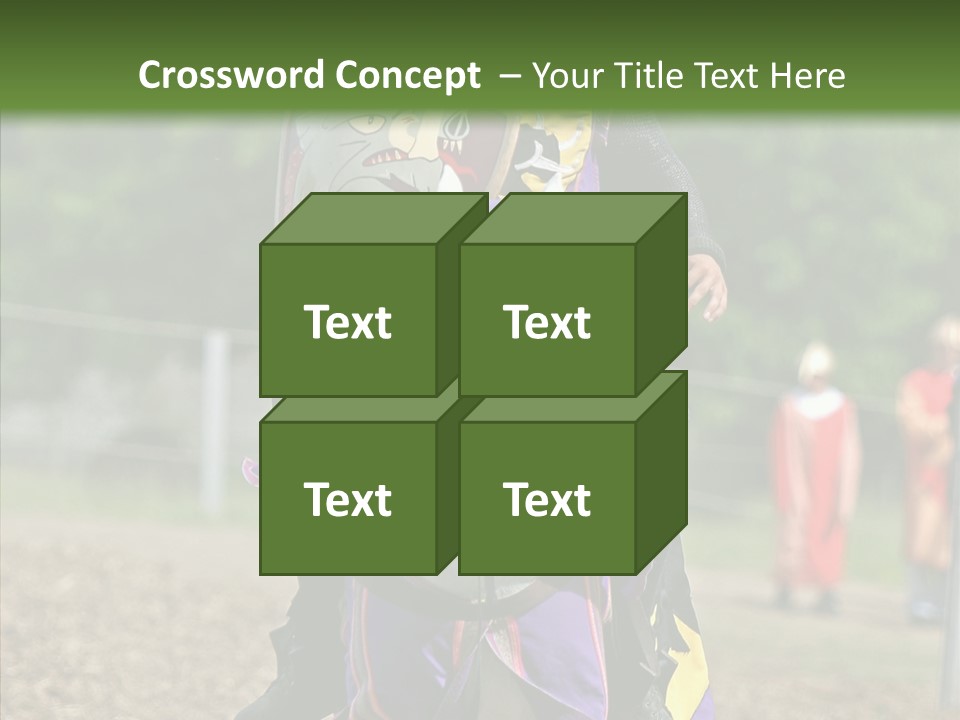 Horse Errant Chivalry PowerPoint Template