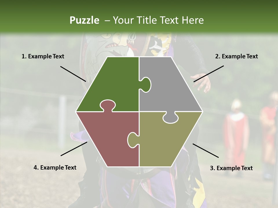 Horse Errant Chivalry PowerPoint Template