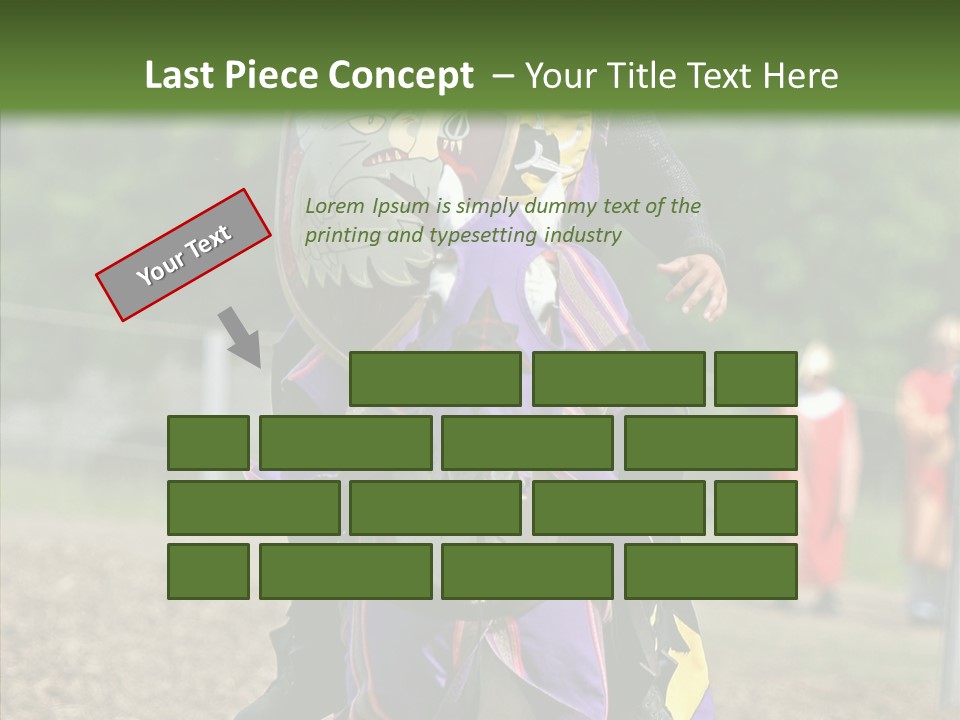 Horse Errant Chivalry PowerPoint Template