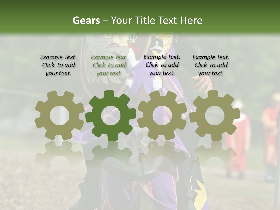 Horse Errant Chivalry PowerPoint Template