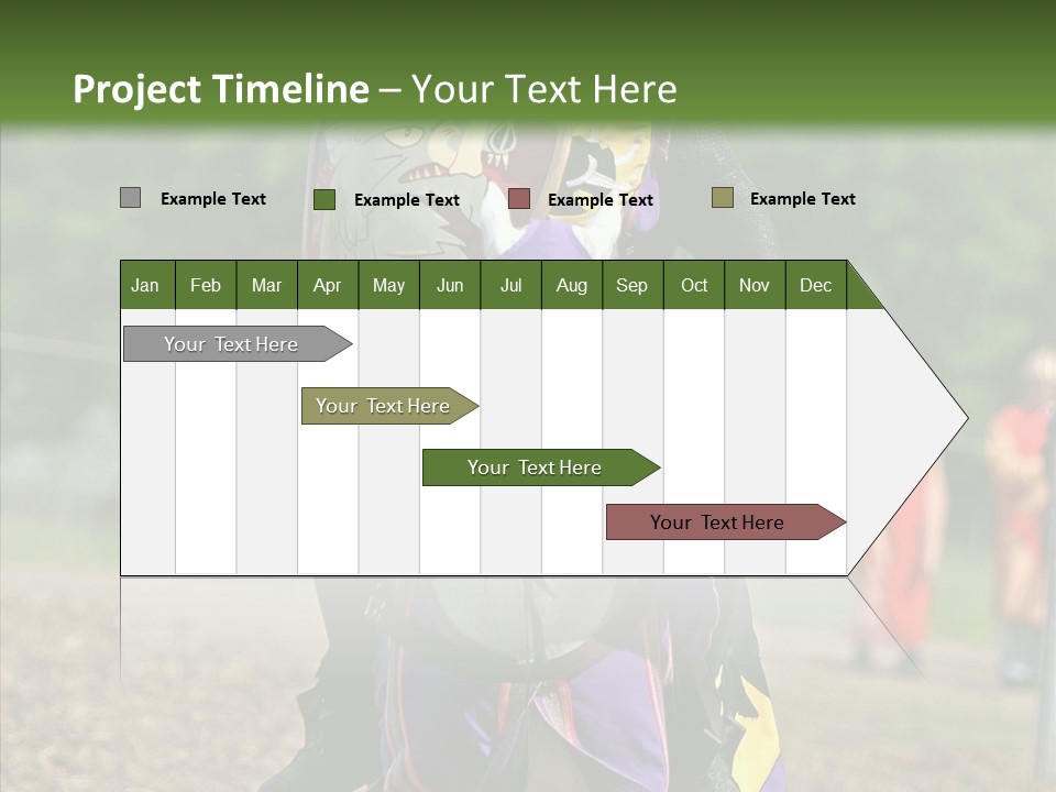 Horse Errant Chivalry PowerPoint Template