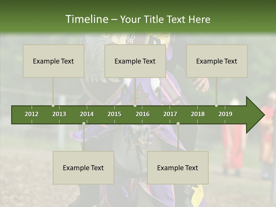 Horse Errant Chivalry PowerPoint Template