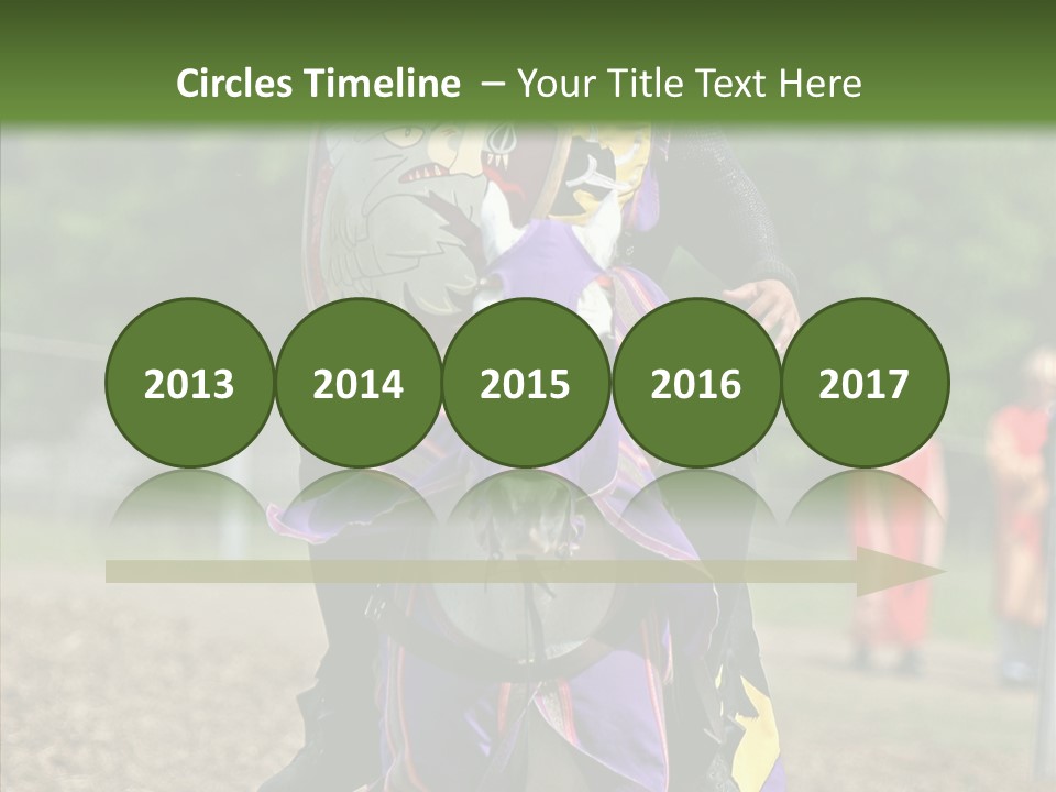 Horse Errant Chivalry PowerPoint Template