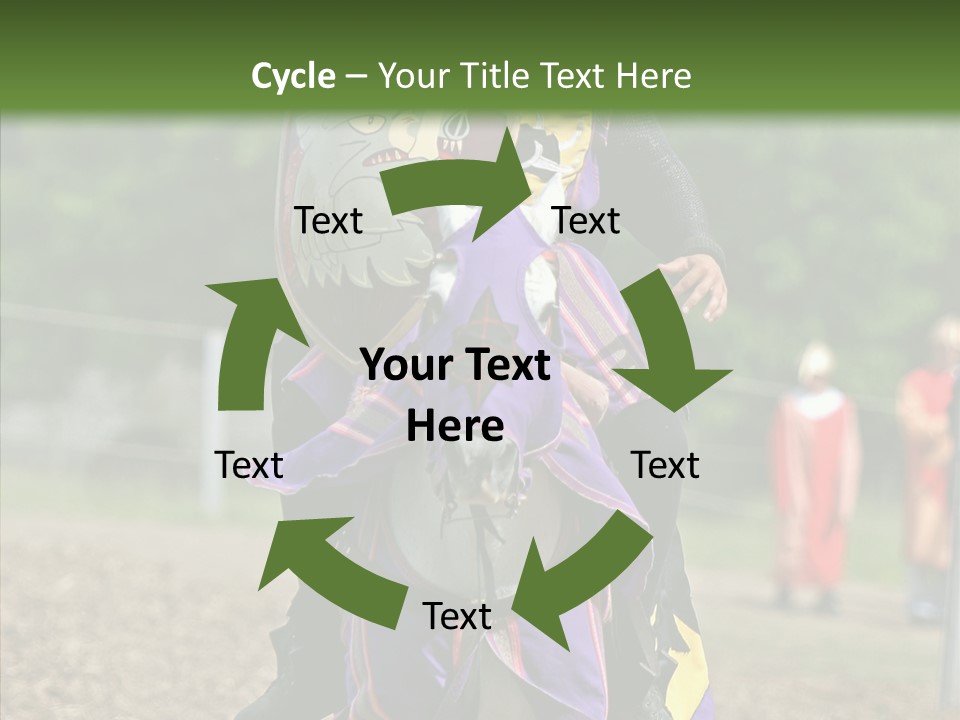 Horse Errant Chivalry PowerPoint Template