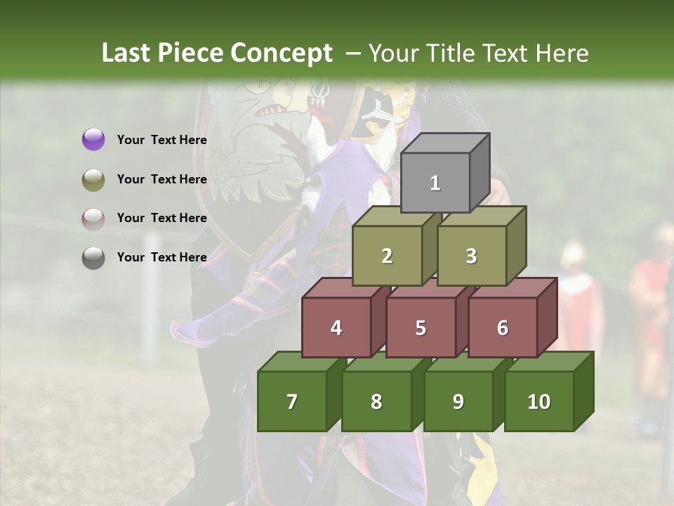 Horse Errant Chivalry PowerPoint Template
