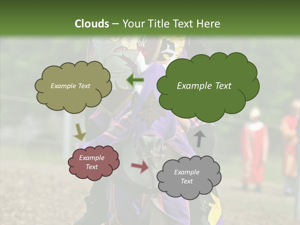 Horse Errant Chivalry PowerPoint Template