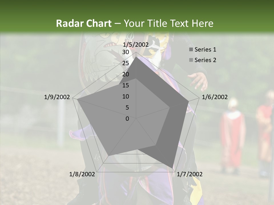 Horse Errant Chivalry PowerPoint Template