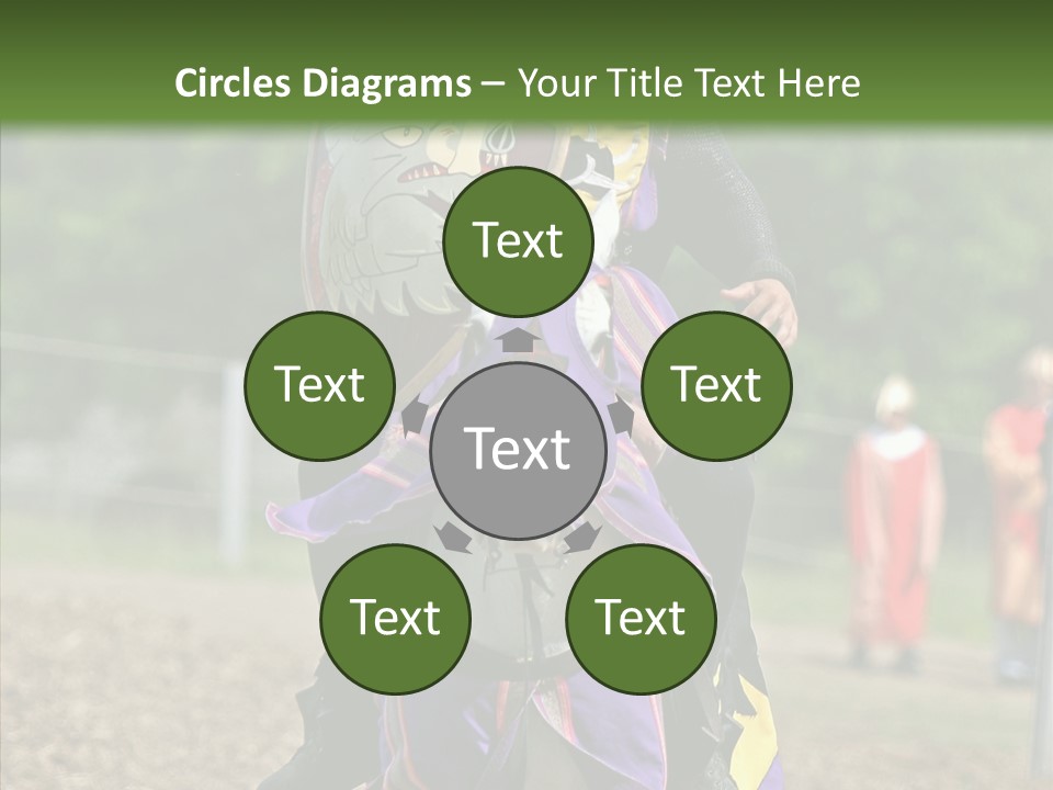 Horse Errant Chivalry PowerPoint Template