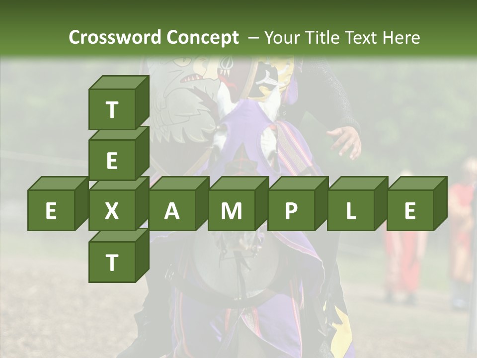 Horse Errant Chivalry PowerPoint Template