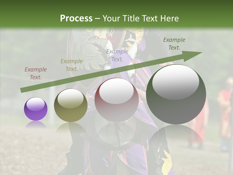 Horse Errant Chivalry PowerPoint Template