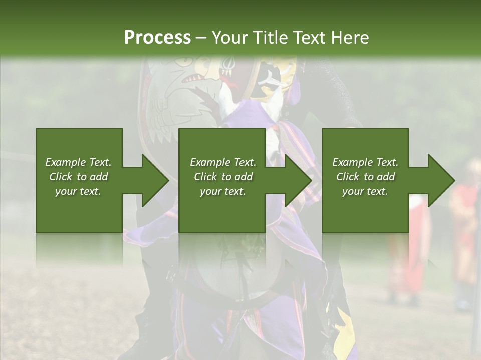 Horse Errant Chivalry PowerPoint Template