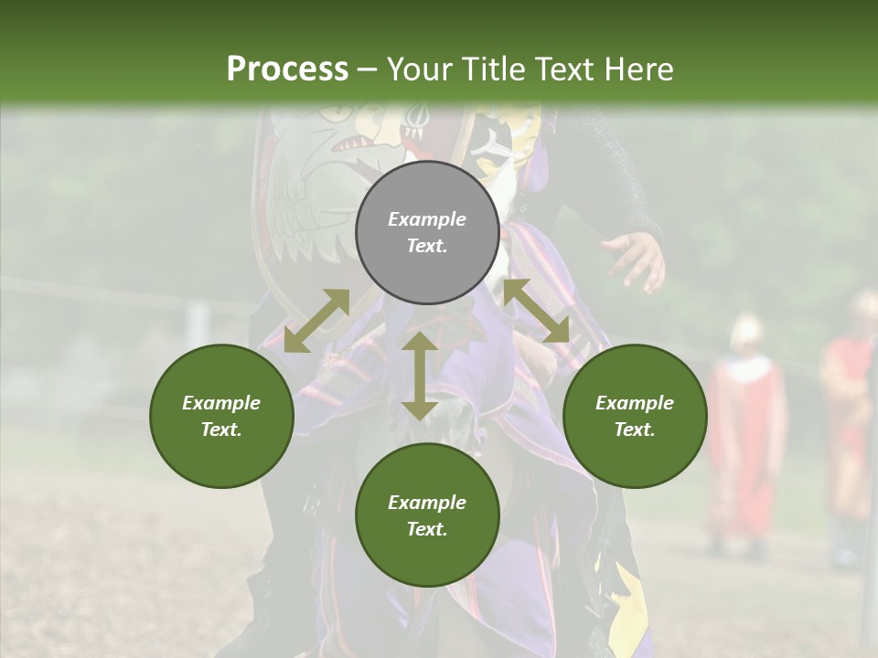 Horse Errant Chivalry PowerPoint Template