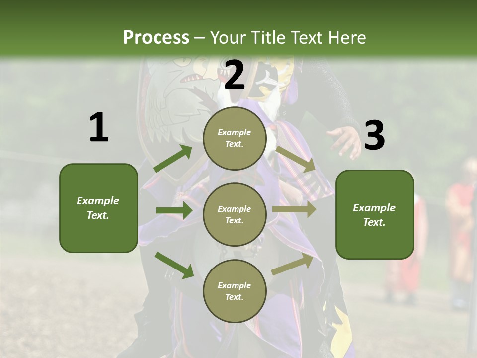 Horse Errant Chivalry PowerPoint Template