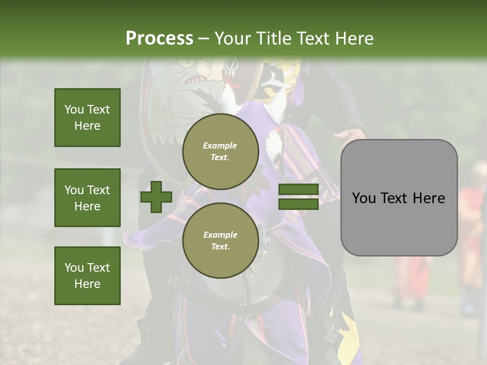 Horse Errant Chivalry PowerPoint Template