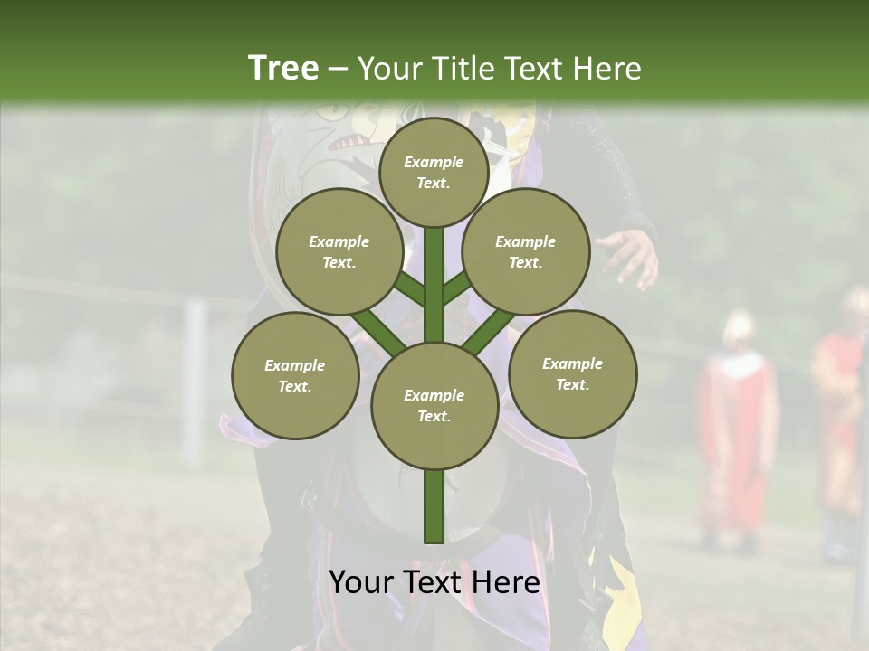 Horse Errant Chivalry PowerPoint Template