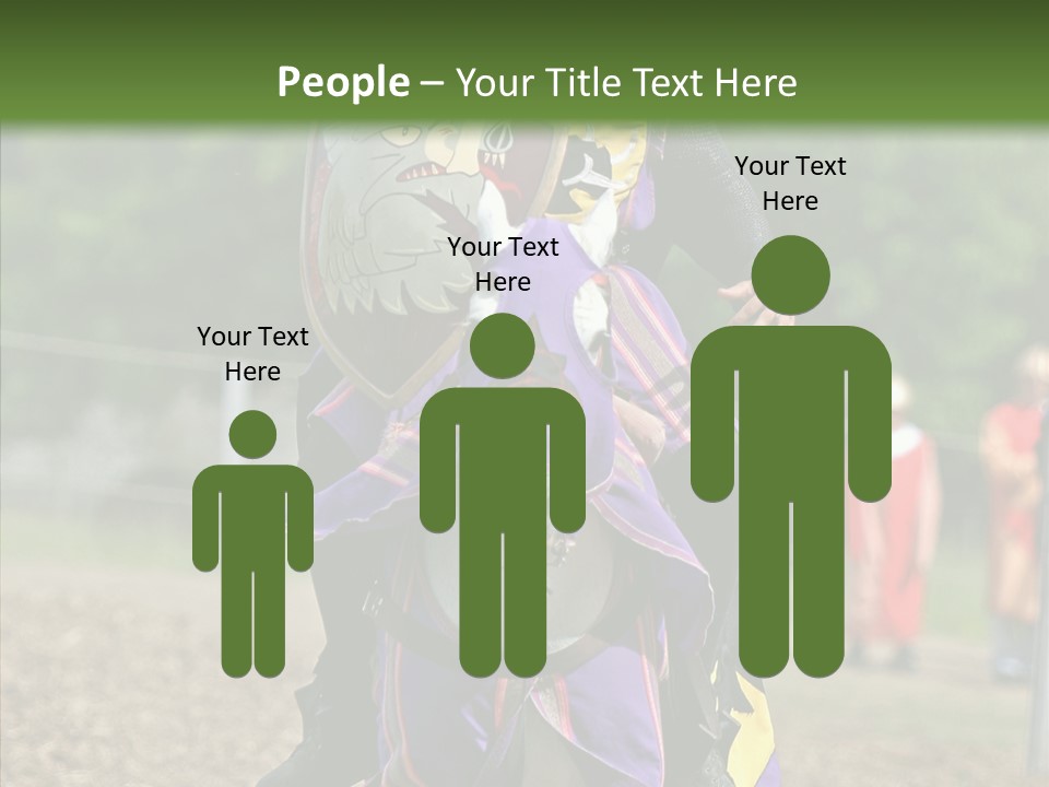 Horse Errant Chivalry PowerPoint Template