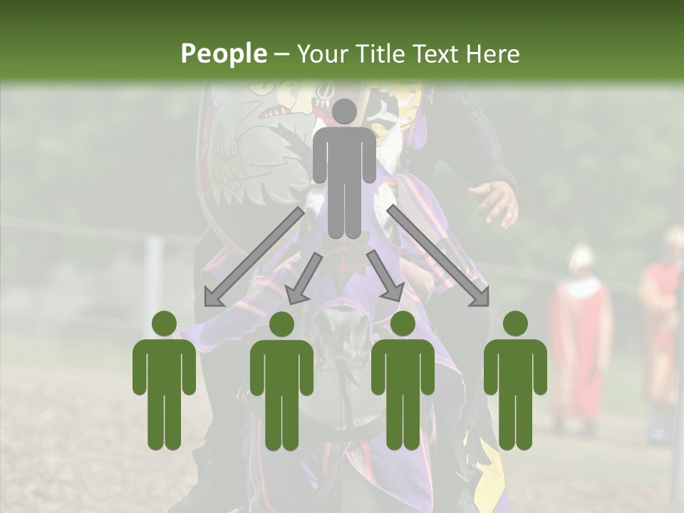 Horse Errant Chivalry PowerPoint Template